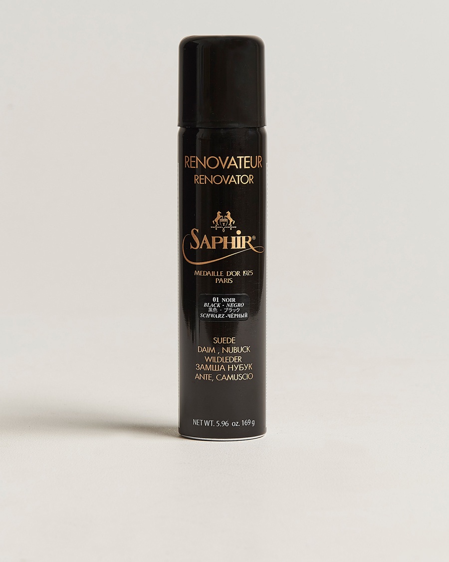 Saphir Medaille d'Or Renovateur Suede 250 ml Spray Black – Nero