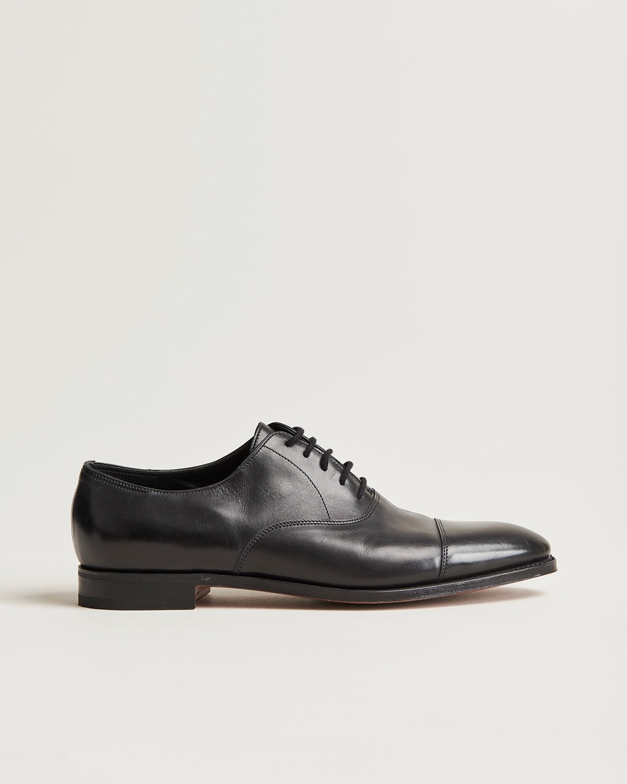 John Lobb City II Oxford Black Calf – Nero