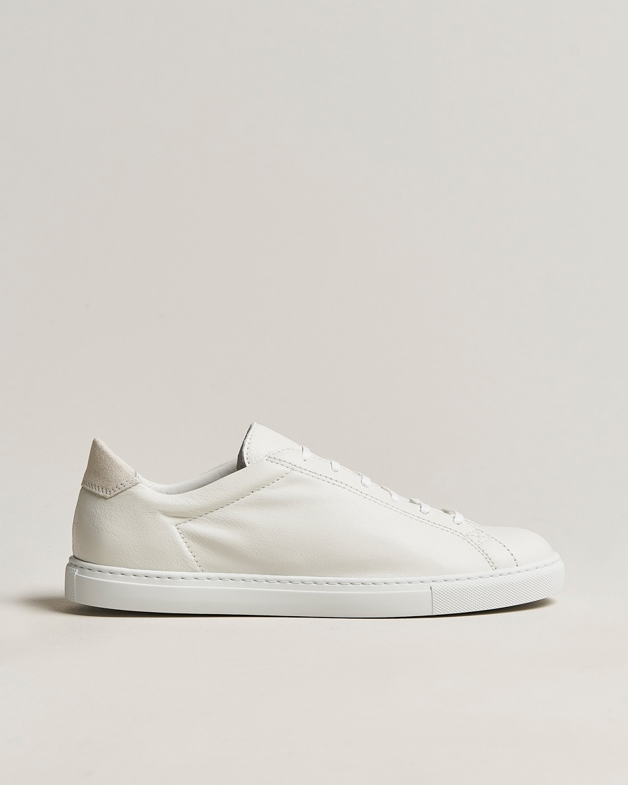 CQP Racquet Sneaker White Leather – Bianco