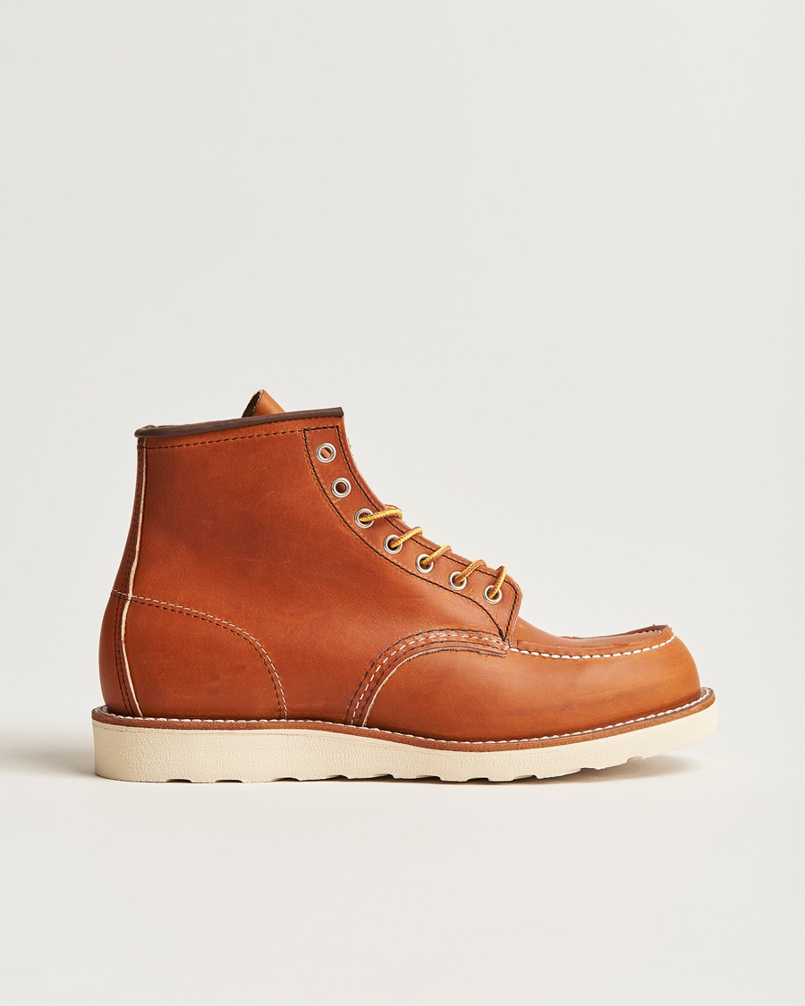 Red Wing Shoes Moc Toe Boot Oro Legacy Leather – Marrone
