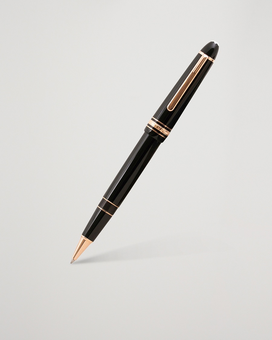 Montblanc 162 Meisterstück Rollerball LeGrand Pen Black/Red Gold – Nero