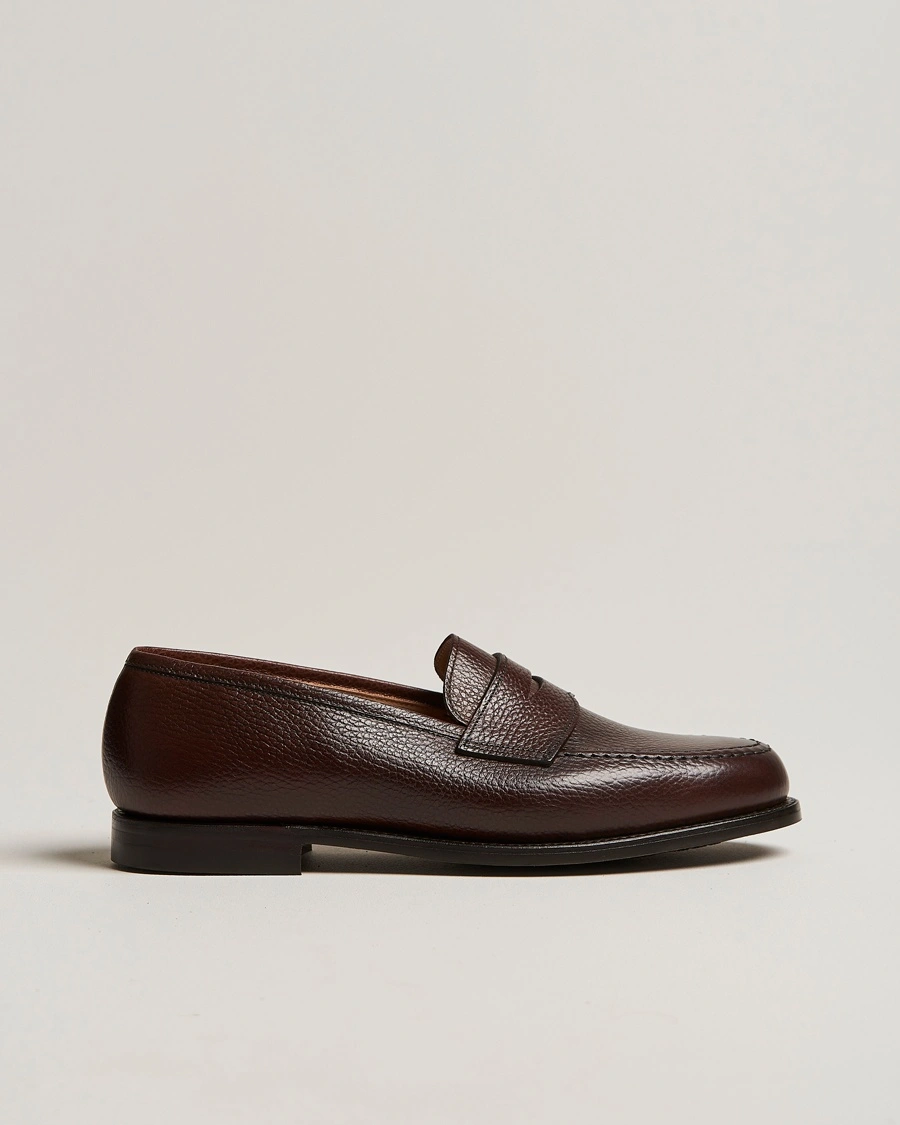 Crockett & Jones Boston City Sole Dark Brown Calf – Marrone
