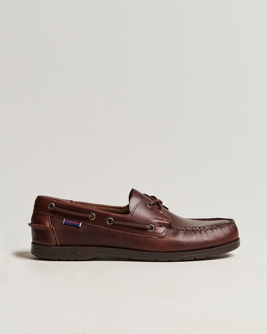 Sebago Endeavor Oiled Leather Boat Shoe Brown – Marrone