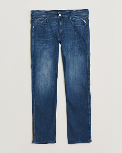 Replay Anbass Powerstretch Jeans Medium Blue – Blu