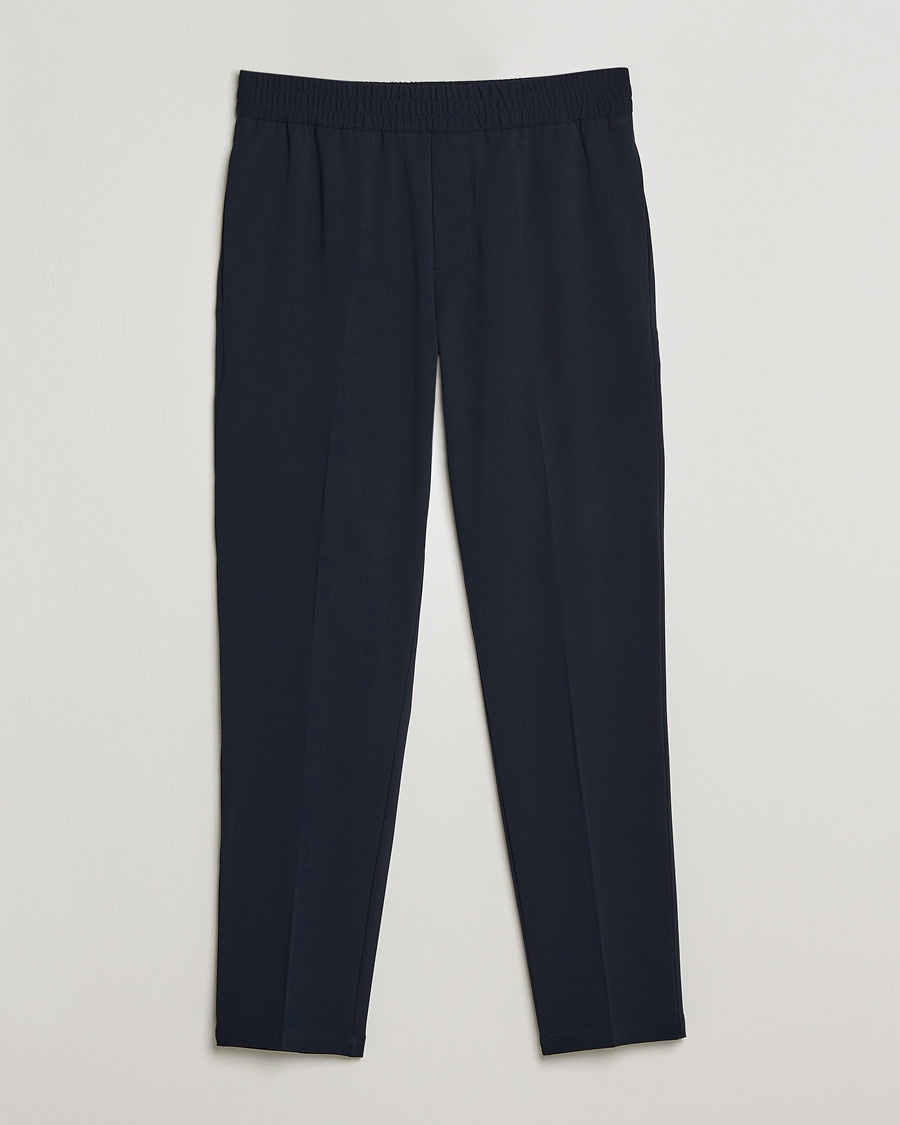 Samsøe Samsøe Smithy Drawstring Trousers Night Sky – Blu