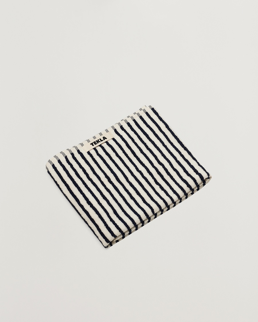 Tekla TeklaOrganic Terry Hand TowelSailor Stripes – Multicolore