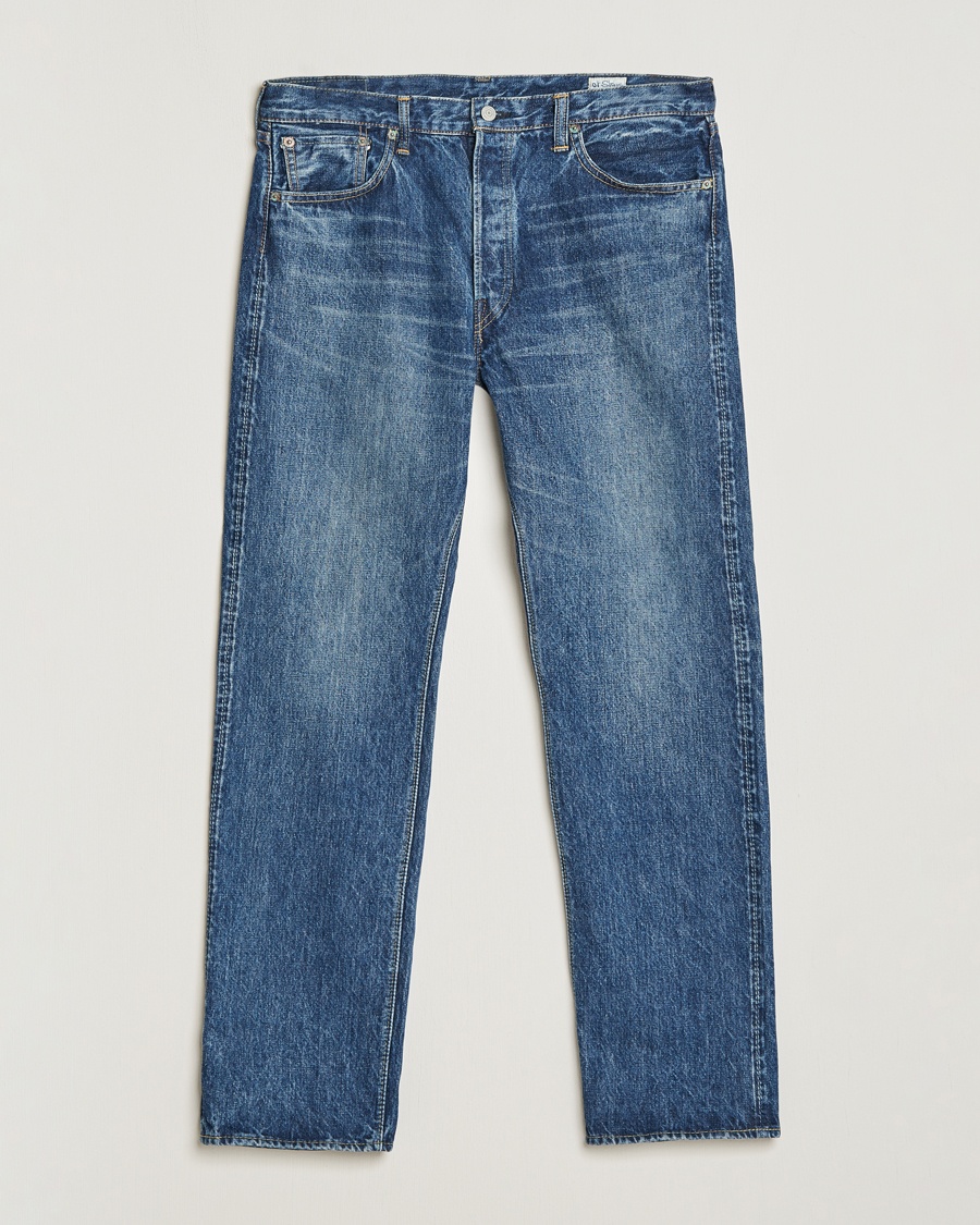 orSlow Straight Fit 105 Selvedge Jeans 2 Year Wash – Blu