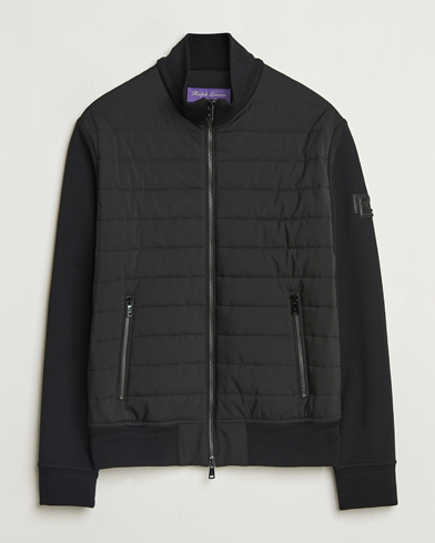 Ralph Lauren Purple Label Hybrid Jacket Black – Nero