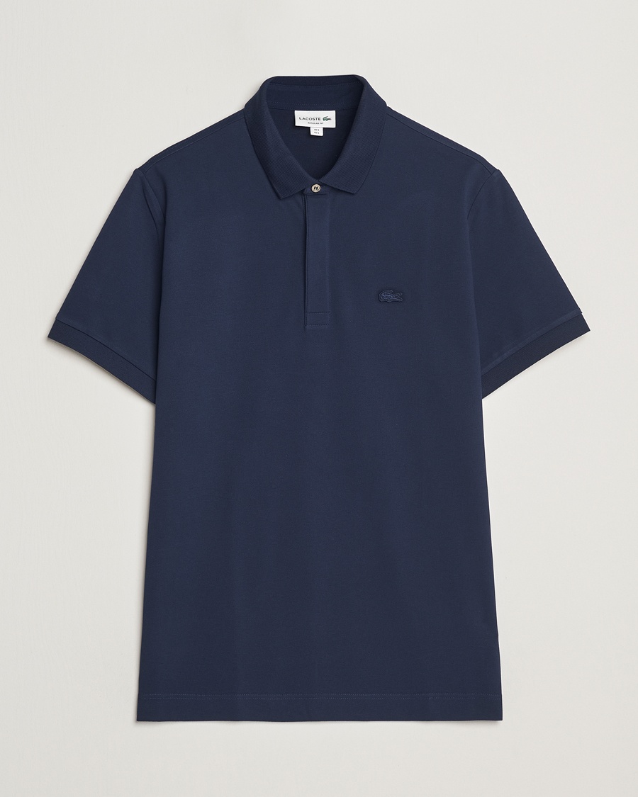 Lacoste Paris Polo Piké Navy Blue – Blu