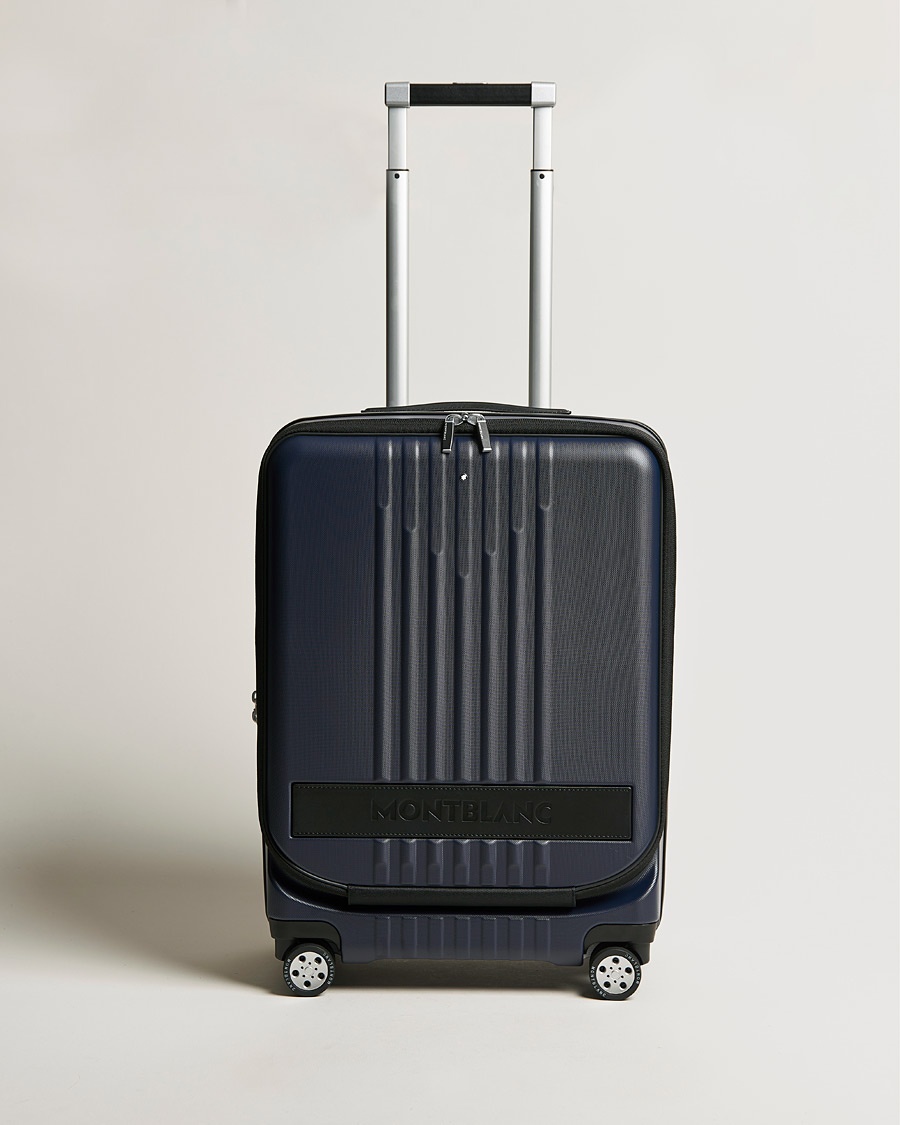 Montblanc Trolley Cabin w. Pocket 4 Wheels Blue – Blu