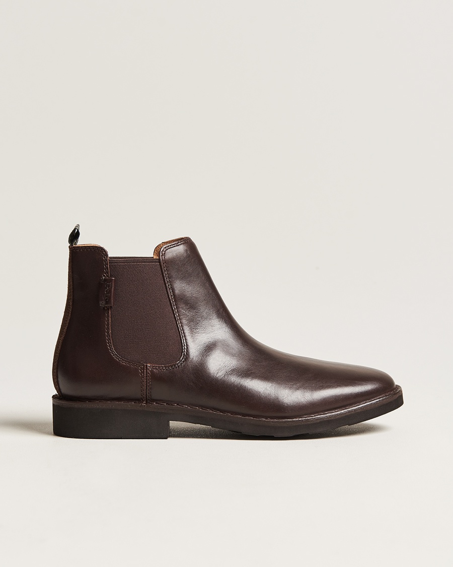 Polo Ralph Lauren Talan Chelsea Boot Dark Brown Calf – Marrone