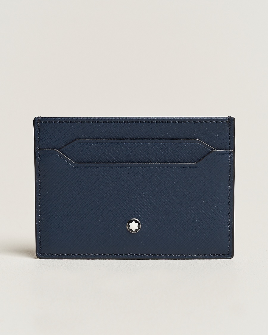 Montblanc Sartorial Card Holder 5cc Ink Blue – Blu