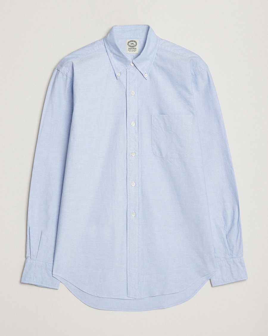 Kamakura Shirts Vintage Ivy Oxford Button Down Shirt Light Blue – Blu
