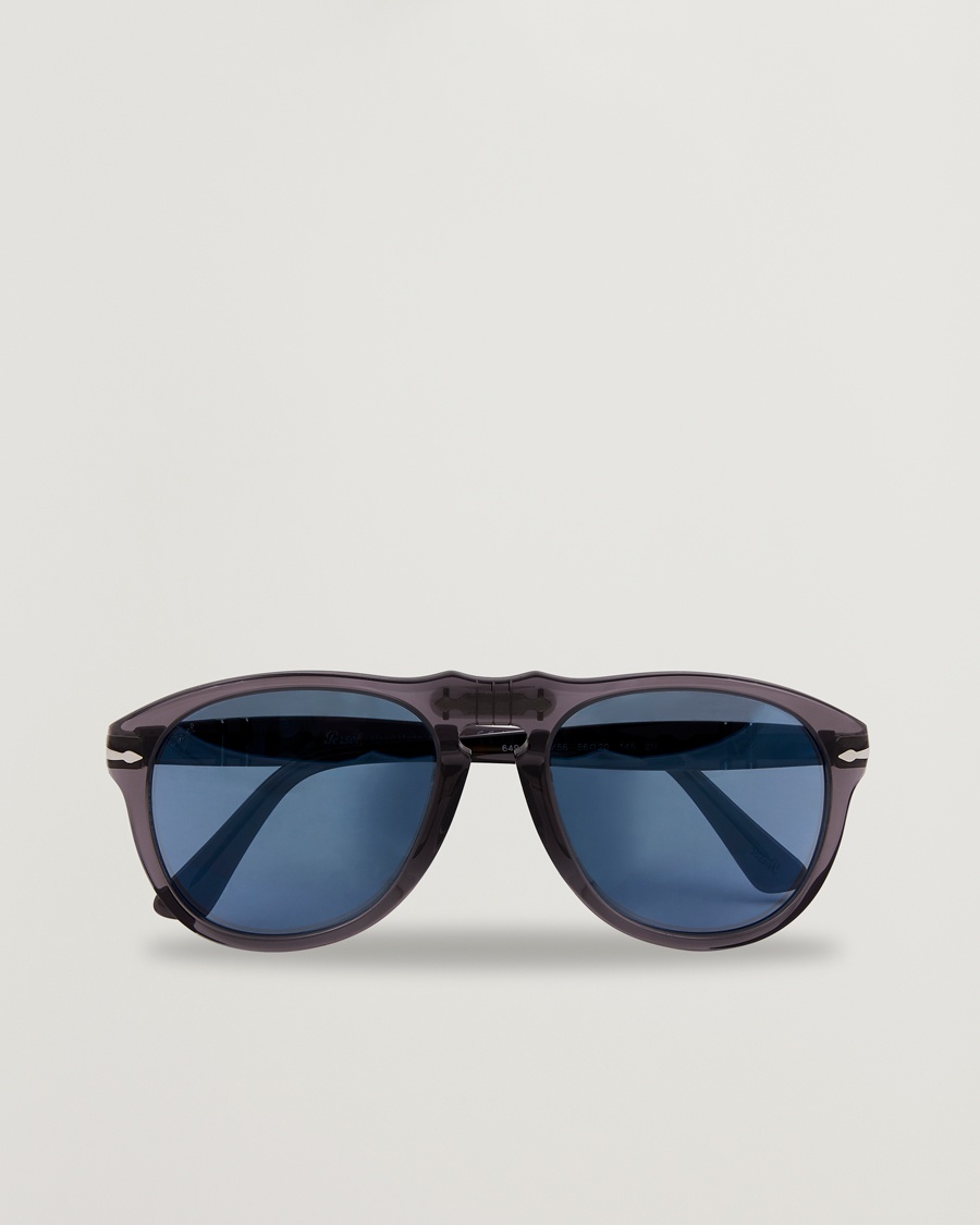 Persol 0PO0649 Sunglasses Transparent Grey – Grigio