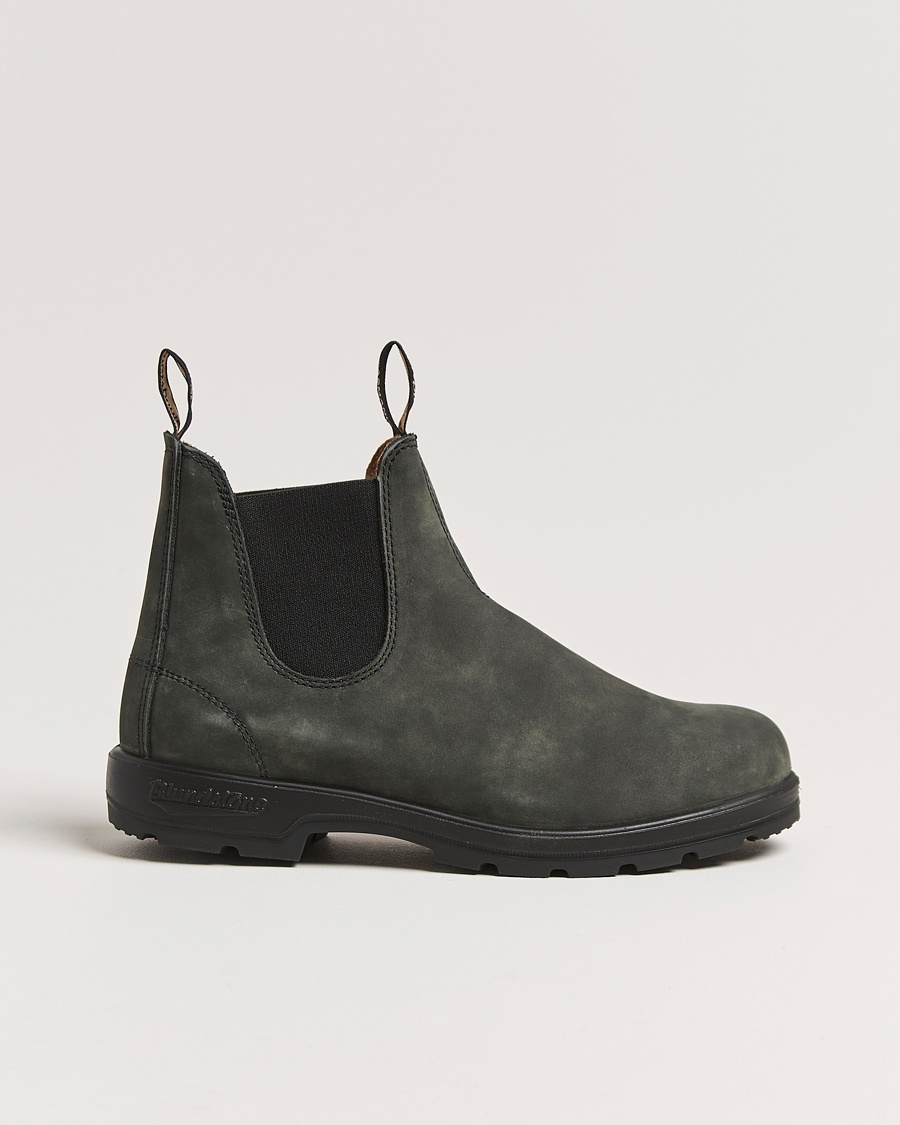 Blundstone 587 Original Leather Chelsea Boot Rustic Black – Nero