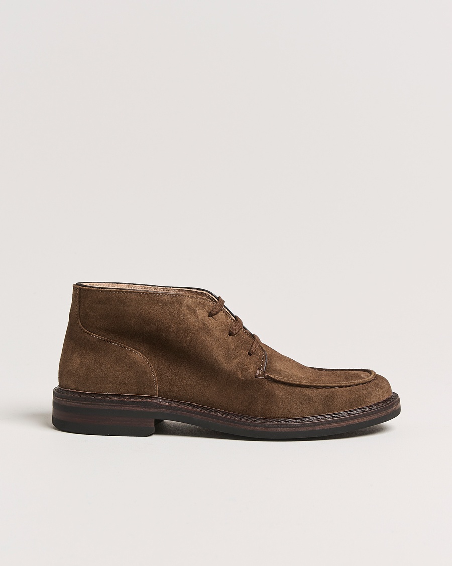 Astorflex Deukeflex Dainite Chukka Boot Dark Khaki Suede – Marrone