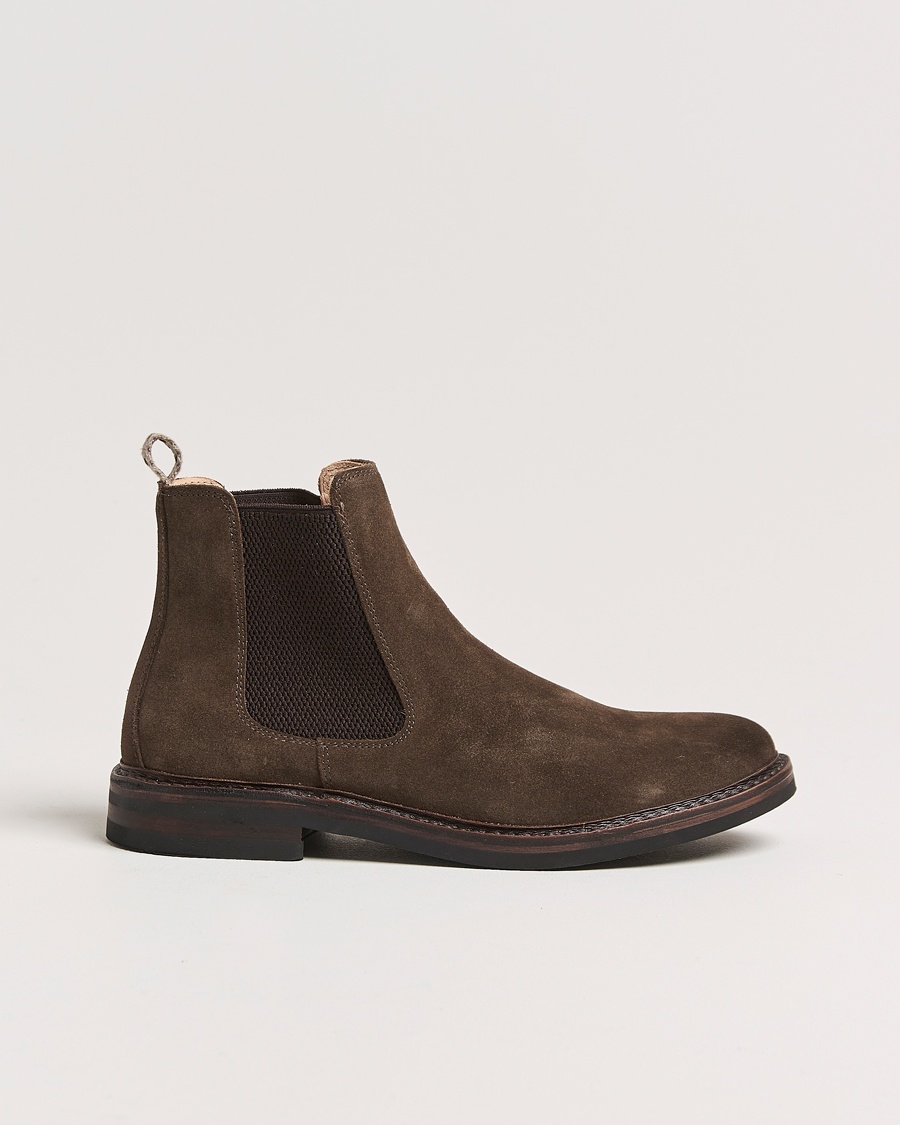 Astorflex Bitflex Dainite Chelsea Boot Dark Brown Suede – Marrone