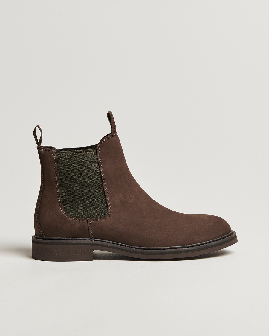 Loake Shoemakers Ducksworth Waterproof Chelsea Boot Brown Nubuck – Marrone