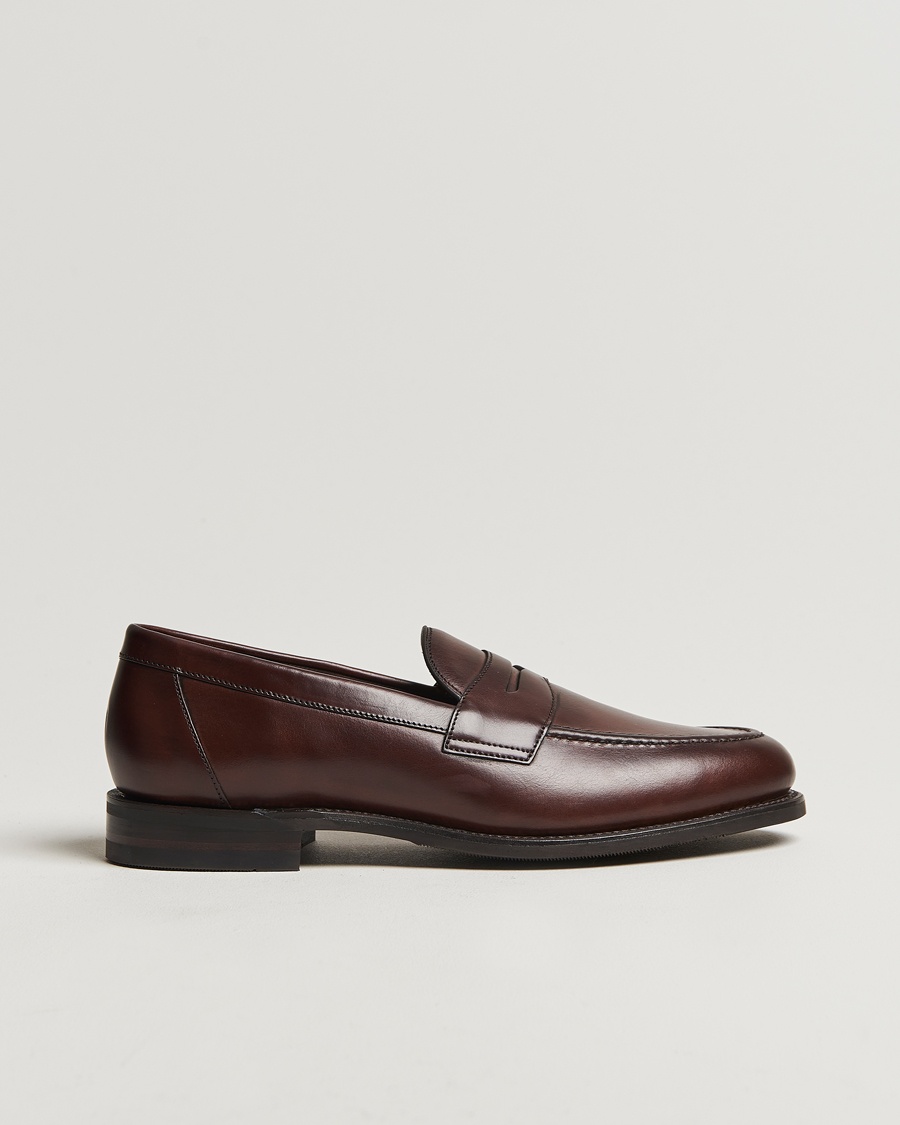Loake 1880 Imperial Penny Loafer Dark Brown – Marrone