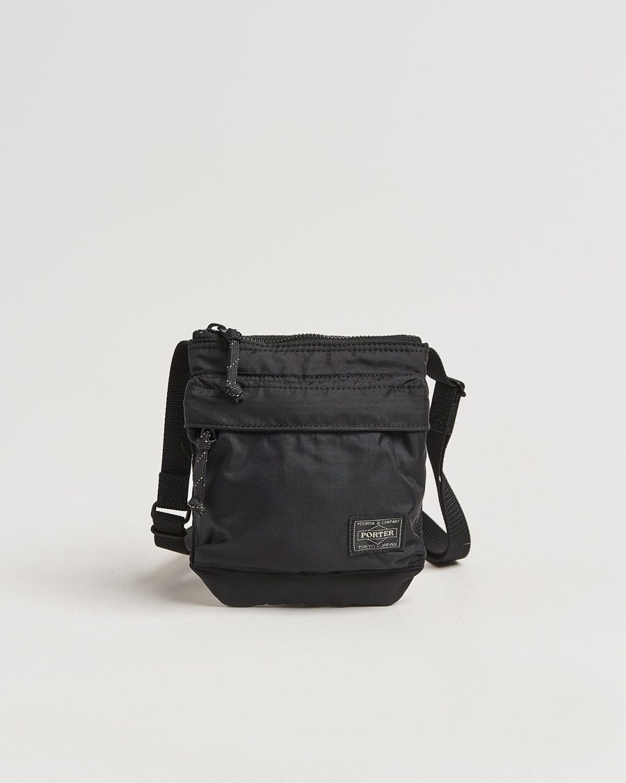 Porter-Yoshida & Co. Force Small Shoulder Pouch Black – Nero