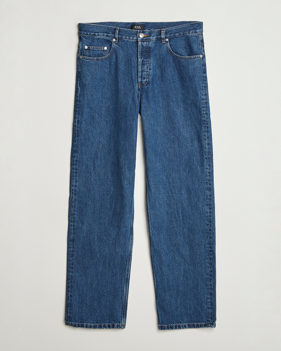 A.P.C. Fairfax Jeans Washed Indigo – Blu