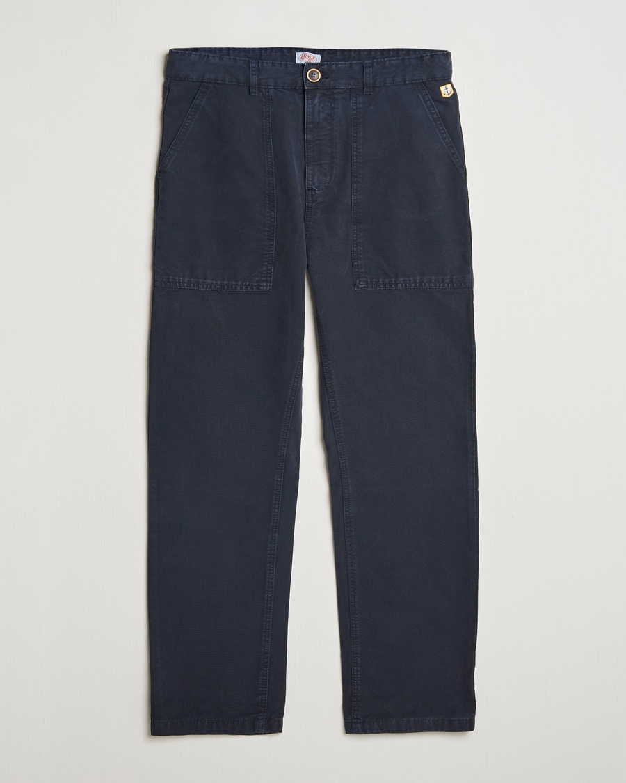 Armor-lux Workwear Trousers Rich Navy – Blu