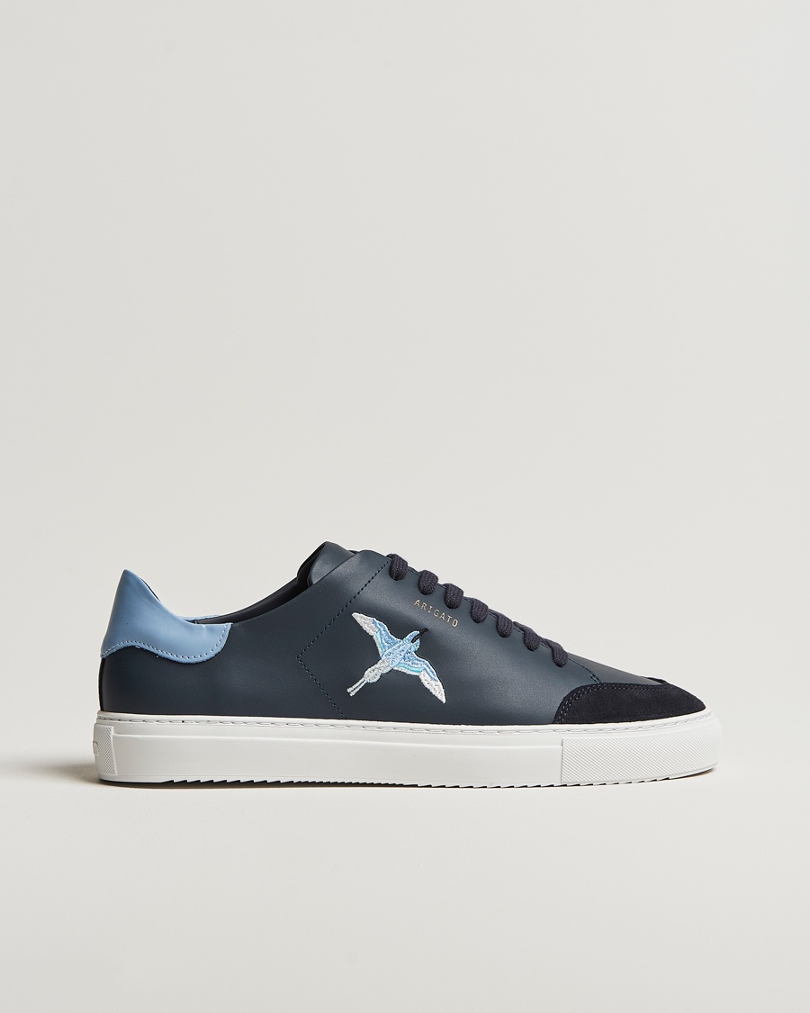 Axel Arigato Clean 90 Bee Bird Sneaker Dark Blue/Light Blue – Blu