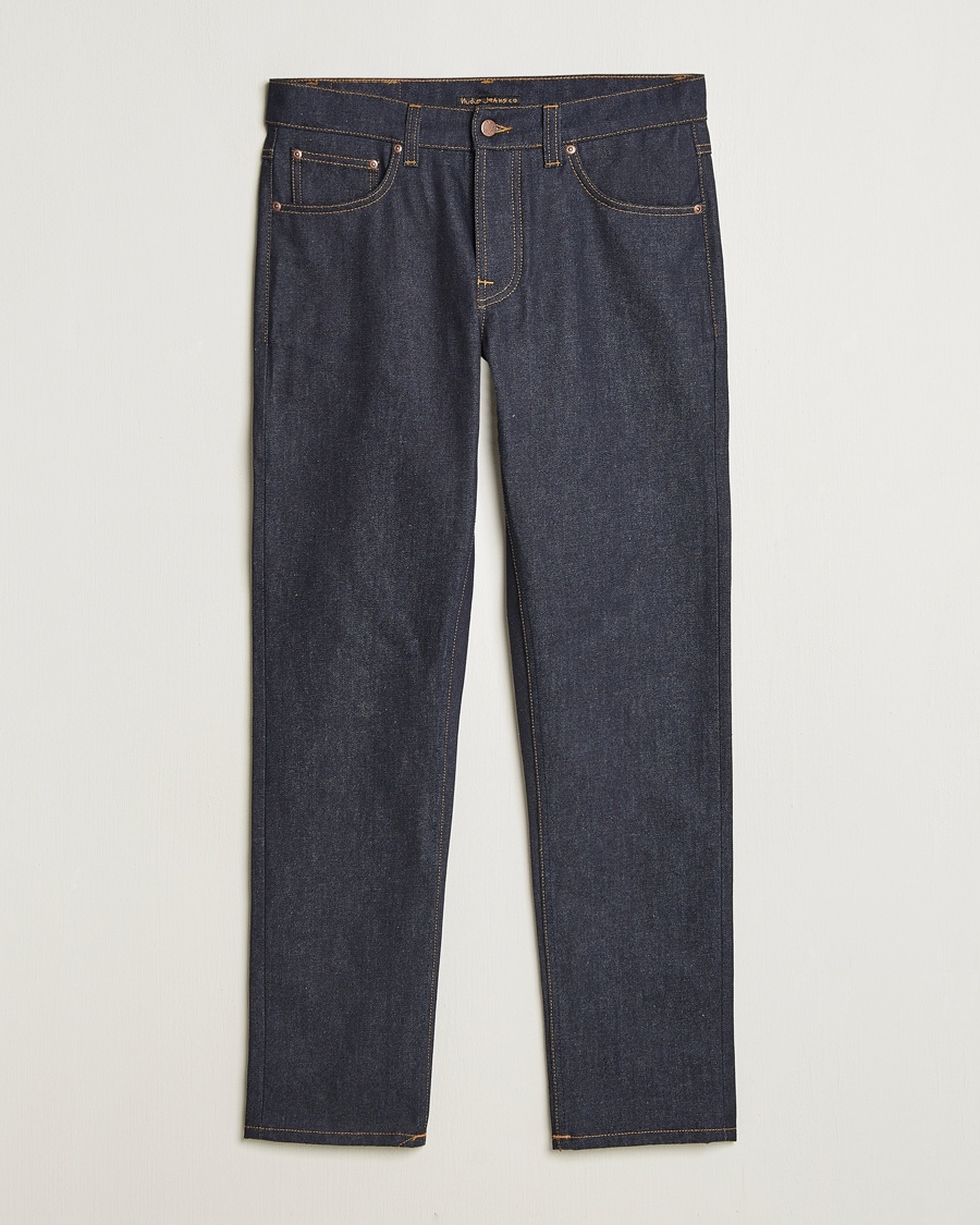 Nudie Jeans Solid Ollie Jeans Dry Abyss – Blu