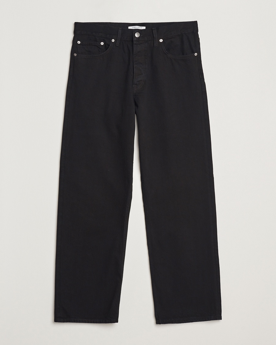 Sunflower Loose Jeans Black Rinse – Nero