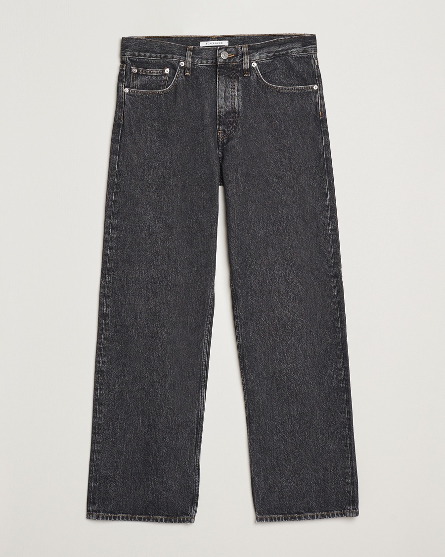 Sunflower Loose Jeans Black Stone – Nero