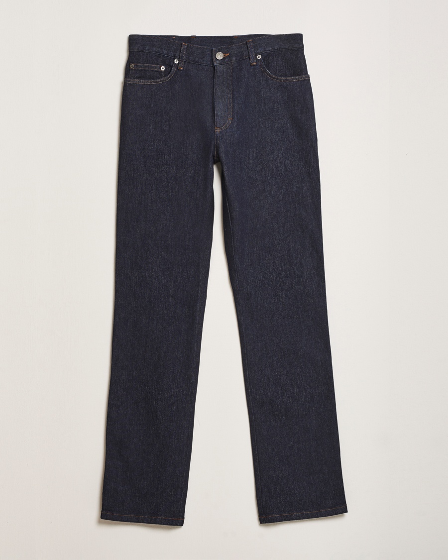 Zegna 5-Pocket Denim Jeans Dark Rinse – Blu
