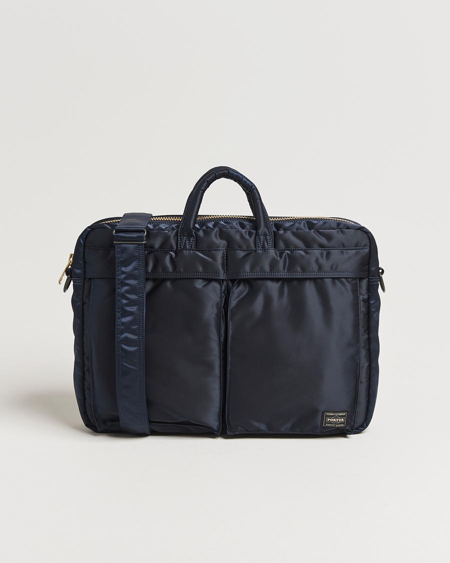 Porter-Yoshida & Co. Porter-Yoshida & Co.Tanker 2Way Document BagNavy – Blu