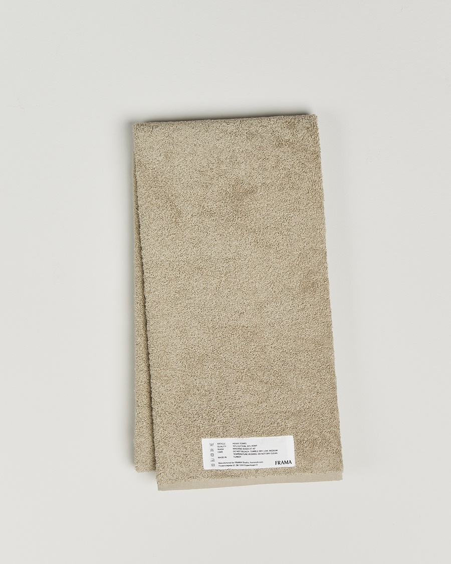Frama Heavy Bath Towel 70x140cm Sage Green – Verde