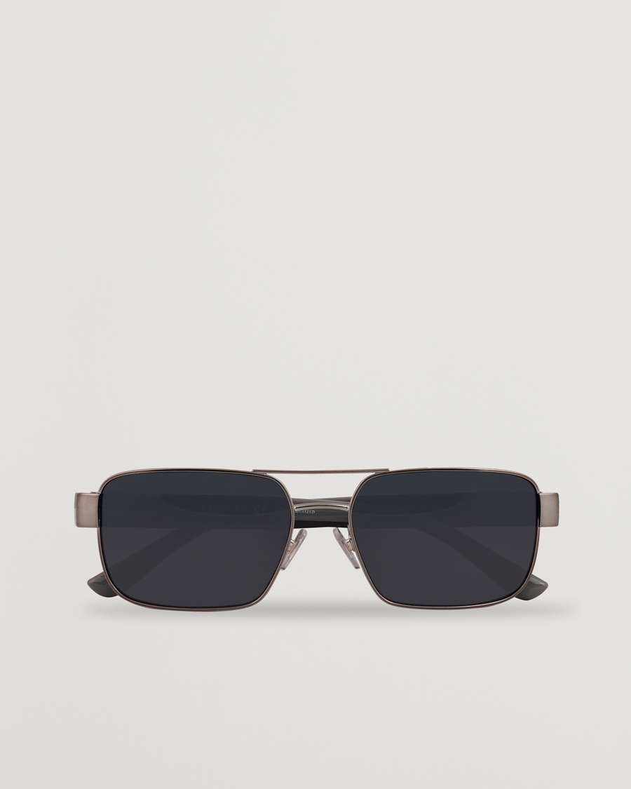 Polo Ralph Lauren 0PH3161 Polarized Sunglasses Brushed Gunmetal – Grigio