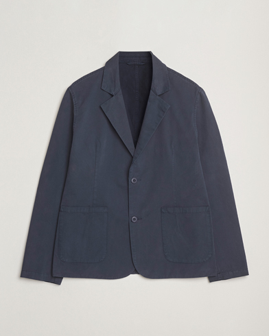 A Day's March Mace Unconstructed Blazer Navy – Blu