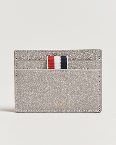 Thom Browne Double Sided Card Holder Light Grey – Grigio