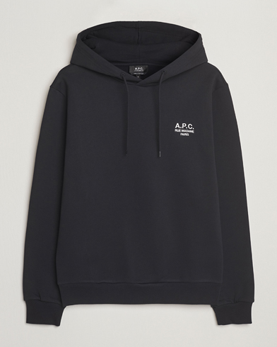 A.P.C. Rue Madame Hoodie Black/White – Nero