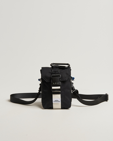A.P.C. Trek Crossbody Pouch Black – Nero