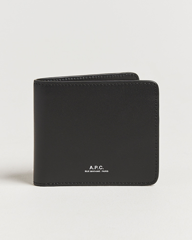 A.P.C. A.P.C.Calf Leather WalletBlack – Nero