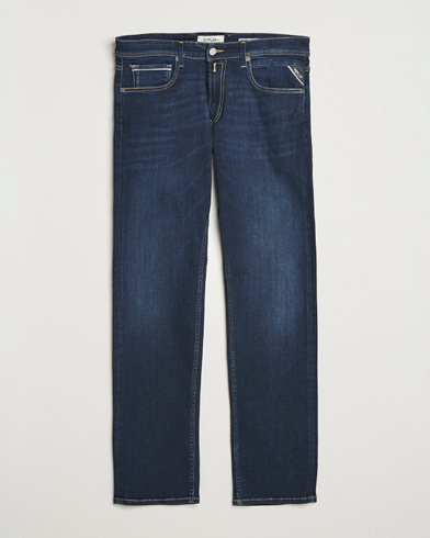 Replay Grover Powerstretch Jeans Dark Blue – Blu
