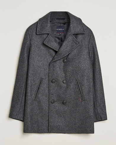Armor-lux Kermor Wool Peacoat Grey Melange – Grigio