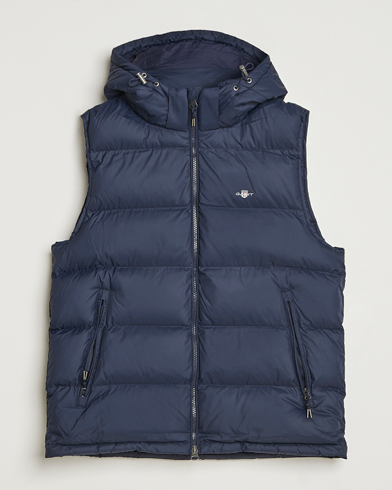 GANT The Active Cloud Vest Evening Blue – Blu