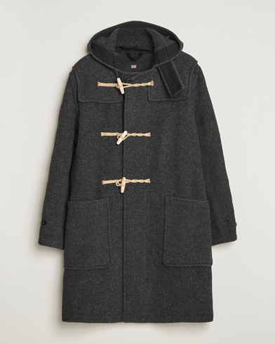 Gloverall 575 Monty Original Duffle Coat Charcoal – Grigio