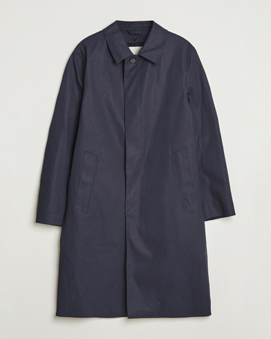Mackintosh Dunkeld Car Coat Navy – Blu