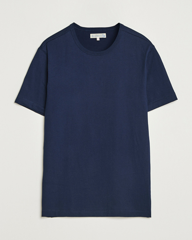 Merz b. Schwanen Classic Fit Sturdy T-Shirt Ink Blue – Blu