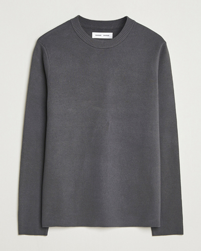Samsøe Samsøe Niklas Sweater Black Oyster – Grigio