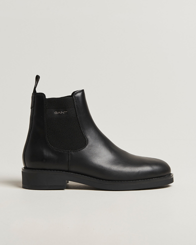 GANT Prepdale Leather Chelsea Boot Black – Nero