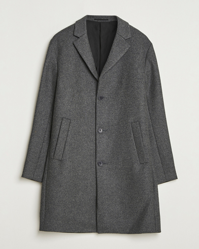 NN07 Austin Wool Coat Grey Melange – Grigio