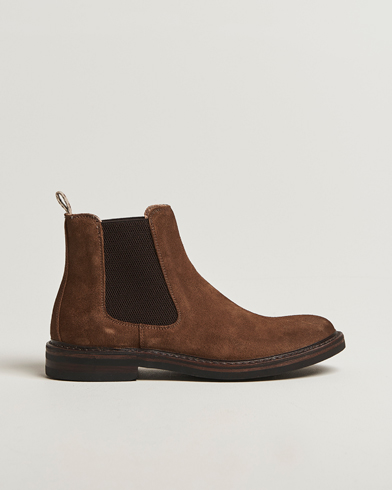 Astorflex Bitflex Dainite Chelsea Boot Dark Khaki Suede – Marrone