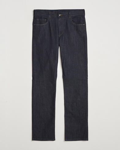 Canali Slim Fit Jeans Dark Rinse – Blu